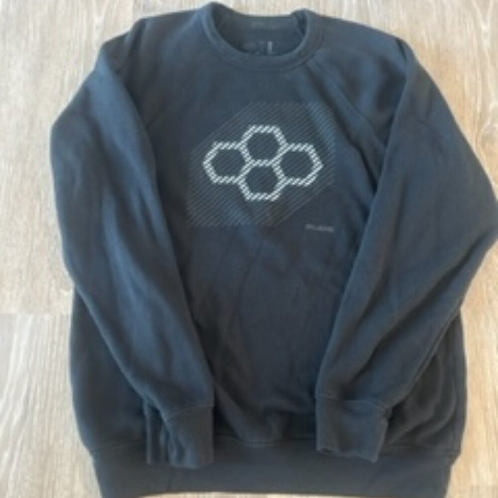 Rudis Mens Athletic Heavyweight Wrestling Sweatshirt Size M Black Pullover